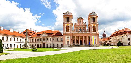 Collegiate Church, Benedictine Monastery, Goettweig Monastery, Wachau, Lower Austria, Austria, Europe