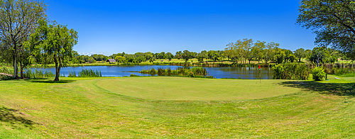 View of Skukuza Golf Course in Kruger National Park, South Africa, Africa