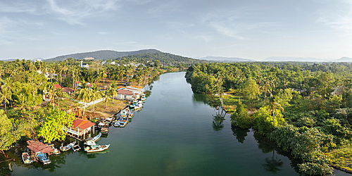 Aerial view of Lê Bát, Phu Quoc Island, Vietnam