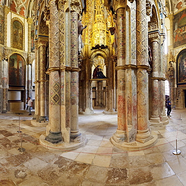 Convento de Cristi (Convent of Christ) Monastery, UNESCO World Heritage Site, Tomar, Santarem District, Portugal, Europe