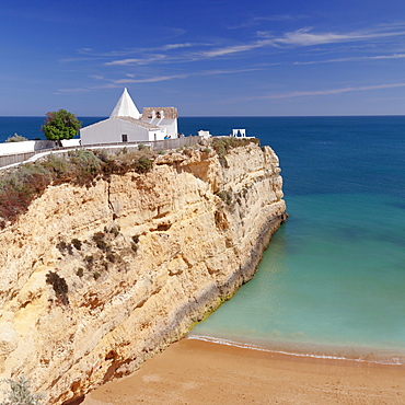 Nossa Senhora da Rocha Chapel, Armacao de Pera, Algarve, Portugal, Europe