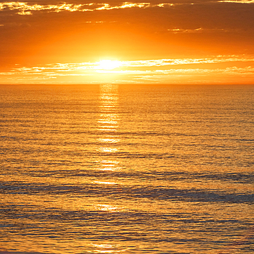 Big Sur seascape at sunset