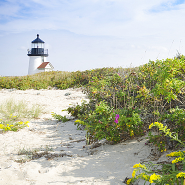 Brant Point Lighthouse, Nantucket, Massachusetts, USA
