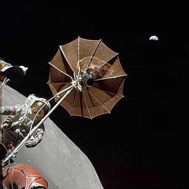 Eugene A. Cernan on the Moon, Apollo 17