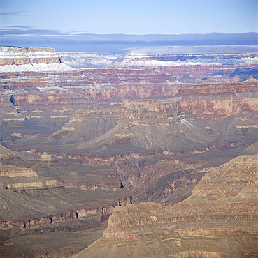 The Grand Canyon in winter, UNESCO World Heritage Site, Arizona, United States of America (U.S.A.), North America