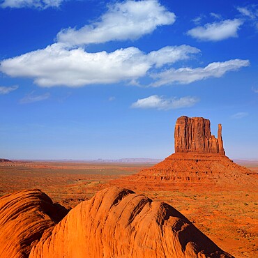 Monument Valley West Mitten Butte Utah National Park