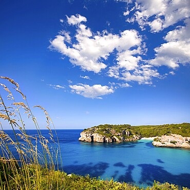 Cala Macarella and Macarelleta Ciutadella in Menorca Mediterranean Balearic islands