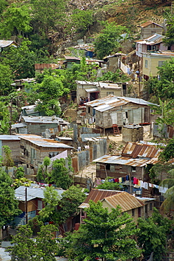 Shanty town, Montego Bay, Jamaica, West Indies, Caribbean, Central America