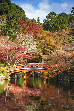 Bridge, Bentendo Hall, Daigoji Temple, Kyoto, Japan, Asia