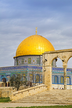 Dome of the Rock, Temple Mount, Old City, UNESCO World Heritage Site, Jerusalem, Israel, Middle East