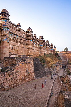 Man Singh Palace, Gwalior Fort, Gwalior, Madhya Pradesh, India, Asia