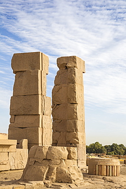 Khnum ruins on Elephantine Island, Aswan, Upper Egypt, Egypt, North Africa, Africa