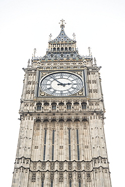 Big Ben (Elizabeth Tower), Houses of Parliament, Westminster, London, England, United Kingdom, Europe