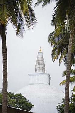 Close up of Ruwanwelisaya Dagoba in the Mahavihara (The Great Monastery), Anuradhapura, UNESCO World Heritage Site, Sri Lanka, Asia