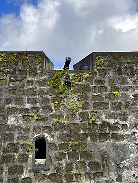 Fort Belgica, a 17th-century fort built on the island of Banda Neira to protect the nutmeg trade, Moluccas, Indonesia.