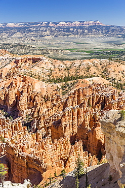 Bryce Canyon Amphitheater from Bryce Point, Bryce Canyon National Park, Utah, United States of America, North America 