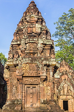 Banteay Srei Temple in Angkor, UNESCO World Heritage Site, Siem Reap Province, Cambodia, Indochina, Southeast Asia, Asia 