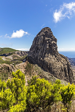 A view of the island of La Gomera, the second smallest island in the Canary Islands, Spain, Atlantic, Europe