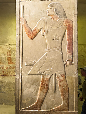 Relief from a tomb in Saqqara, part of the Memphite Necropolis, UNESCO World Heritage Site, Egypt, North Africa Africa