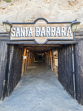 Copper mines in the former French mining town of Santa Rosalia, Baja California Sur, Mexico, North America