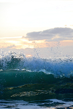 Breaking wave, Praia, Santiago, Cape Verde
