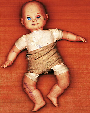 Old doll, Toy, Childhood