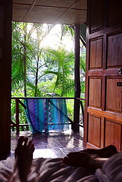 Hut on Kantiang beach, Ko Lanta, Andaman Sea, Thailand, Asia