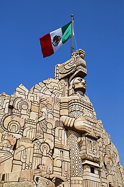 Monument to the Patria (Homeland), sculpted by Romulo Rozo, Merida, Yucatan, Mexico