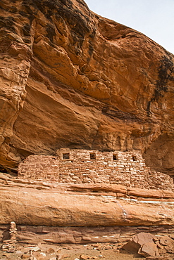 Window, Four Windows Ruins, Ancestral pueblo, up to 1000 years old, Lower Fish Creek, Bears Ears National Monument, Utah, United States of America