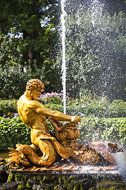 Triton Fountain, Peterhof, Russia