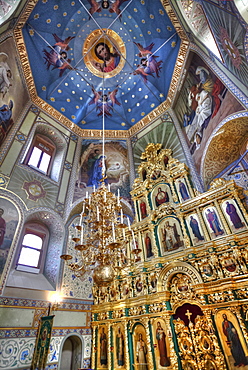 Interior frescoes, Uspenskaya Church; Suzdal, Vladimir Oblast, Russia