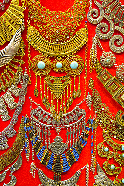 Jewellery for Sale, Khan al-Khalili, Bazaar; Cairo, Egypt