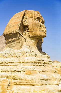 The Great Sphinx of Giza, UNESCO World Heritage Site; Giza, Egypt