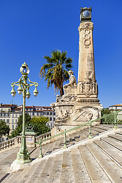 Grand staircase of Saint-Charles railway station; Marseilles, France