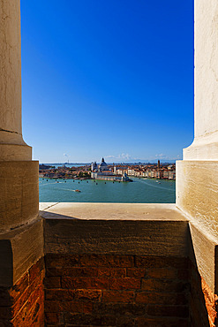 View from the bell tower of San Giorgio Maggiore, Venice, Italy