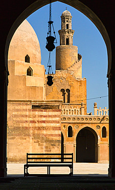 Mosque of Ibn Tulun, the largest in Cairo, Cairo, Egypt