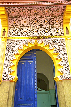 Entrance to Mosque, Tangier, Morocco, North Africa, Africa