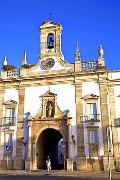 Arco da Vila, Faro, Eastern Algarve, Algarve, Portugal, Europe