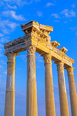 Apollo Temple, Side, Antalya Province, Turkey, Asia Minor, Eurasia