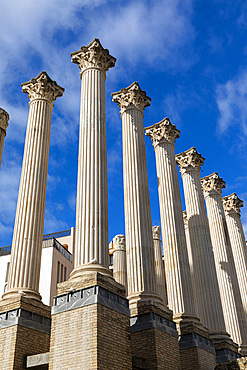 Roman Temple of Cordoba, Cordoba, Andalusia, Spain, Europe