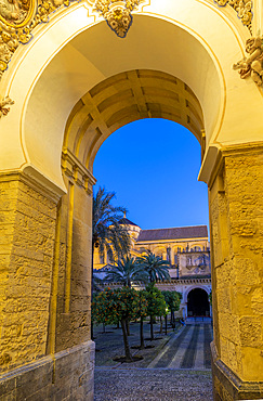 The Mosque (Mezquita) and Cathedral of Cordoba, UNESCO World Heritage Site, Cordoba, Andalusia, Spain, Europe