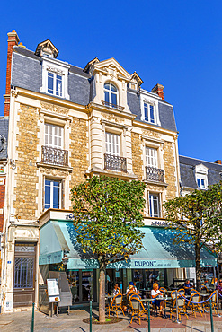 Restaurant in Deauville, Deauville, Normandy, France, Europe