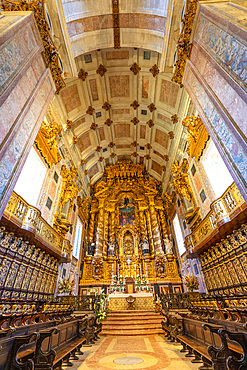 Altar Area, Porto Cathedral, Porto, Portugal, Southern Europe