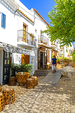 Restaurants at Sant Joan de Labritja, Ibiza, Balearic Islands, Spain