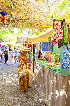 Las Dalias Hippy Market, Sant Carles de Peralta, Ibiza, Balearic Islands, Spain