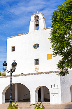 Church of Sant Josep de sa Talaia, Sant Josep de sa Talaia, Ibiza, Balearic Islands, Spain, Mediterranean, Europe