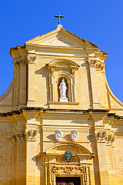 Cathedral of the Assumption, Cittadella of Victoria, Gozo, Malta, Southern Europe