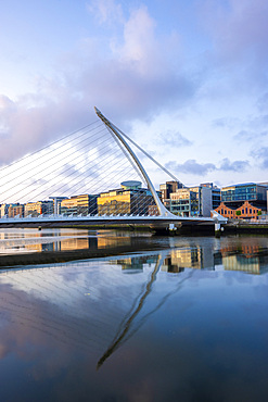 Samuel Beckett Bridge, Dublin, Republic of Ireland, Europe