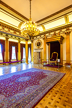 The Throne Room, Dublin Castle, Dublin, Republic of Ireland, Europe