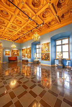 Second Renaissance Antechamber, Palace of the Grand Dukes of Lithuania, Vilnius, Lithuania, Northern Europe